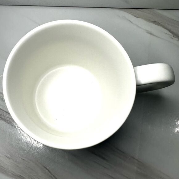 Mrs. Threshold Stoneware Mug White and Gold NWT - Picture 5 of 7